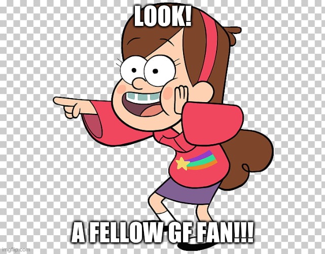 LOOK! A FELLOW GF FAN!!! | made w/ Imgflip meme maker