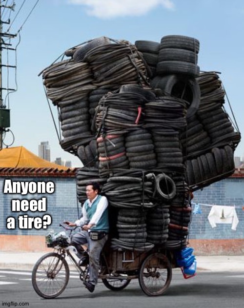 Anyone need a tire? | made w/ Imgflip meme maker