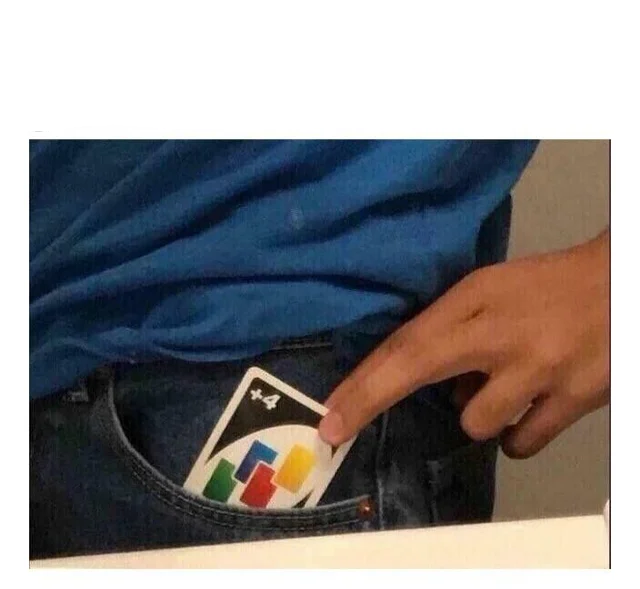 uno Blank Meme Template