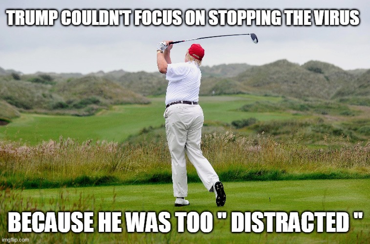 trump golf scum con-man Memes & GIFs - Imgflip