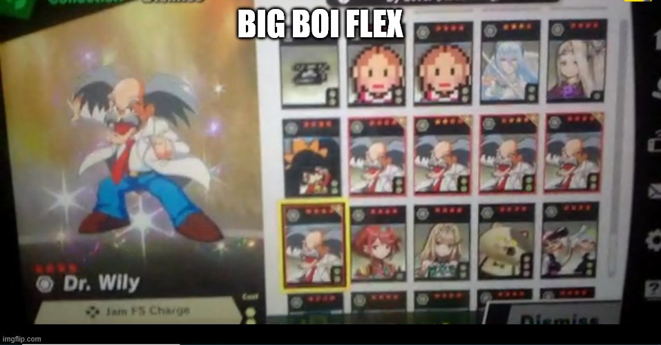 now that is a big boi flex | BIG BOI FLEX | image tagged in memes,nintendo | made w/ Imgflip meme maker