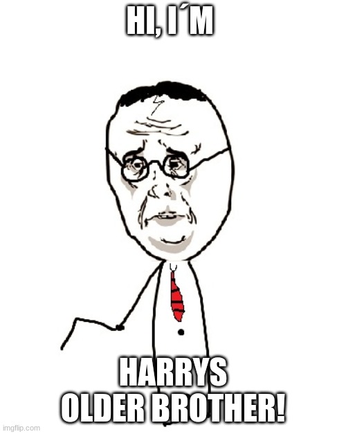 Harry Potter Ok Meme | HI, I´M; HARRYS OLDER BROTHER! | image tagged in memes,harry potter ok | made w/ Imgflip meme maker