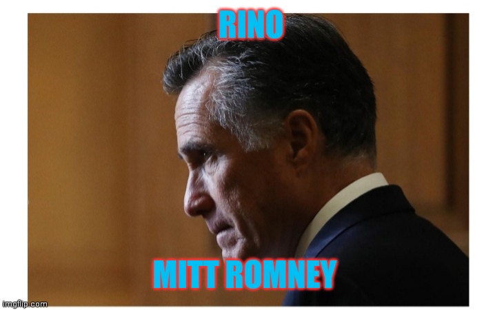 RINO MITT ROMNEY | made w/ Imgflip meme maker