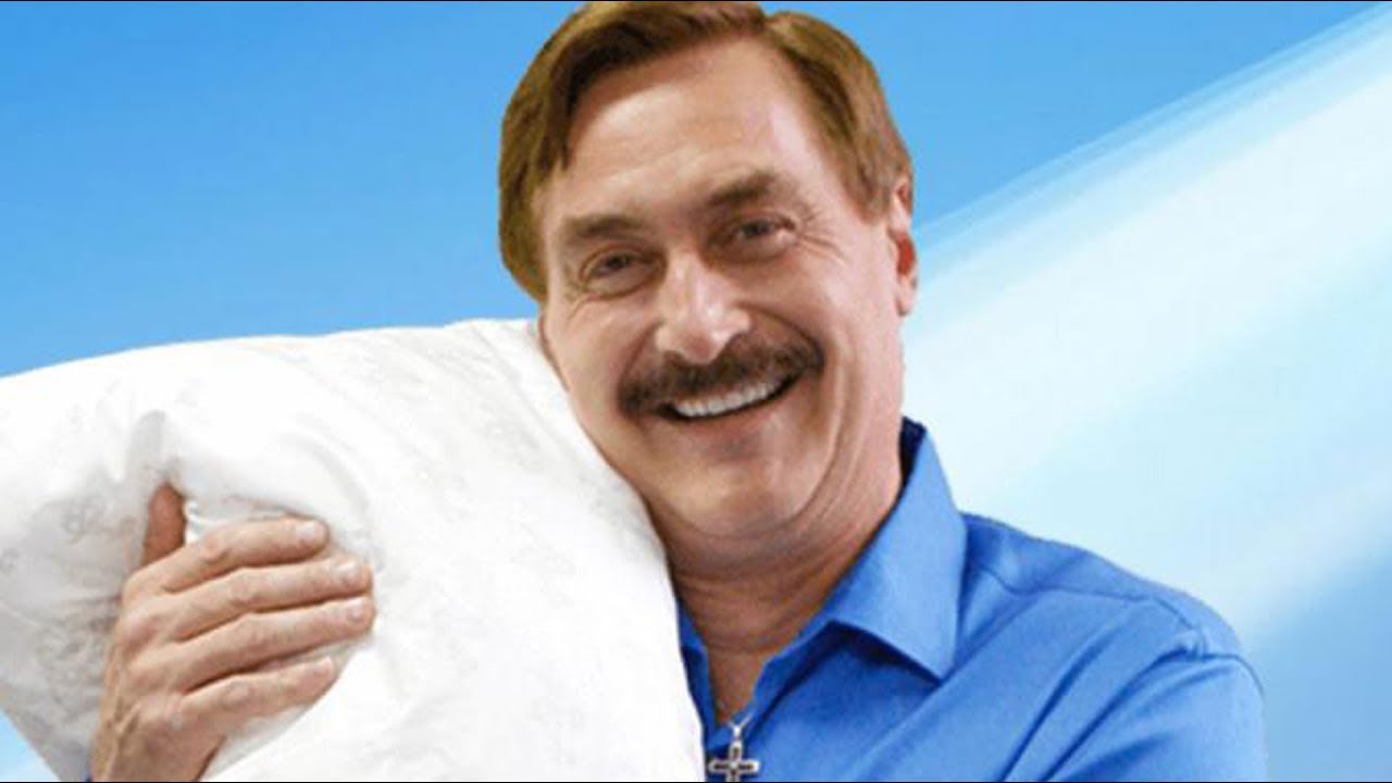 High Quality My pillow guy Blank Meme Template