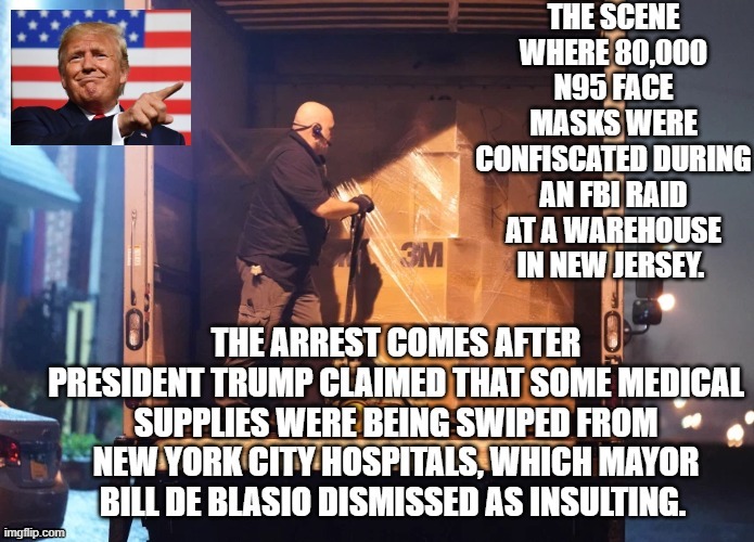 Fake News NBC, No evidence for Trump's suggestion that masks are 'going out the back door' of New York hospitals | image tagged in cnn fake news,msnbc,stupid liberals,democrats | made w/ Imgflip meme maker