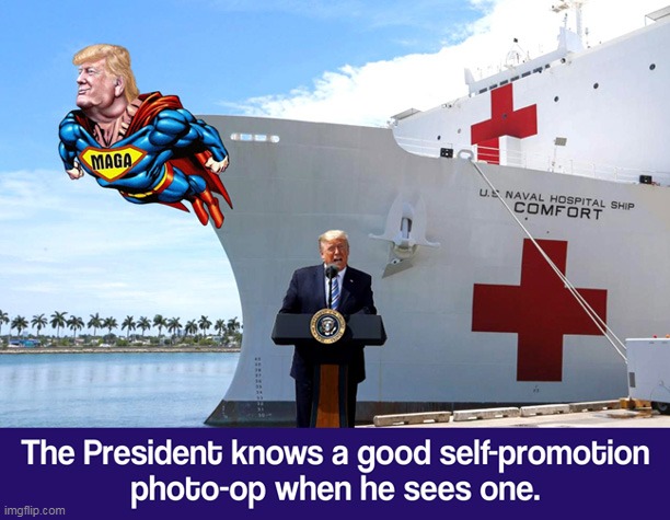 Lights, Camera, Action! | image tagged in coronavirus,donald trump,memes,maga | made w/ Imgflip meme maker