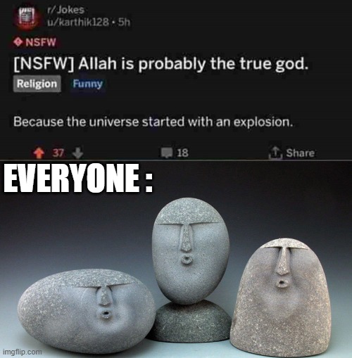 Oof Stone Faces