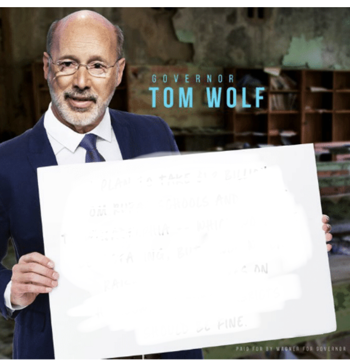 Tom Wolf Blank Meme Template
