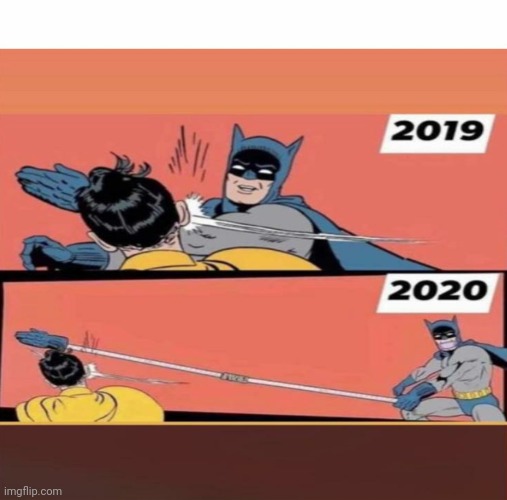 Social distancing Batman | image tagged in coronavirus,batman slapping robin,corona | made w/ Imgflip meme maker