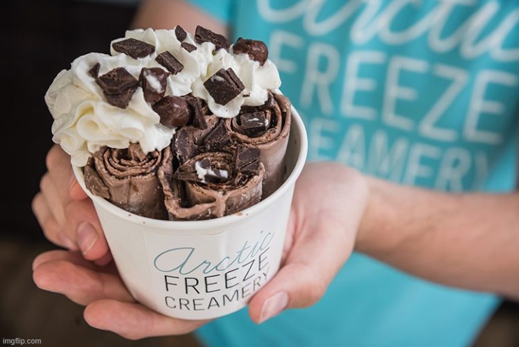 Chocolate Ice Cream Rolls | made w/ Imgflip meme maker