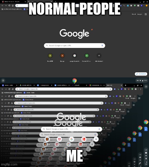 Weird images | NORMAL PEOPLE; ME | image tagged in weird | made w/ Imgflip meme maker