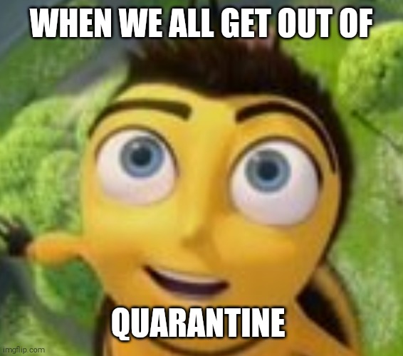 Corona virurs | WHEN WE ALL GET OUT OF; QUARANTINE | image tagged in coronavirus | made w/ Imgflip meme maker