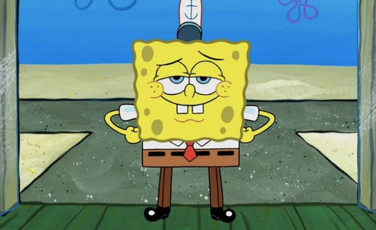 High Quality Smart spongebob Blank Meme Template