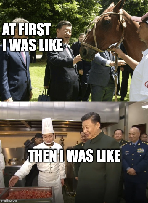 AT FIRST I WAS LIKE; THEN I WAS LIKE | made w/ Imgflip meme maker