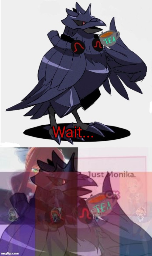 Wait... | image tagged in oh good arceus no | made w/ Imgflip meme maker