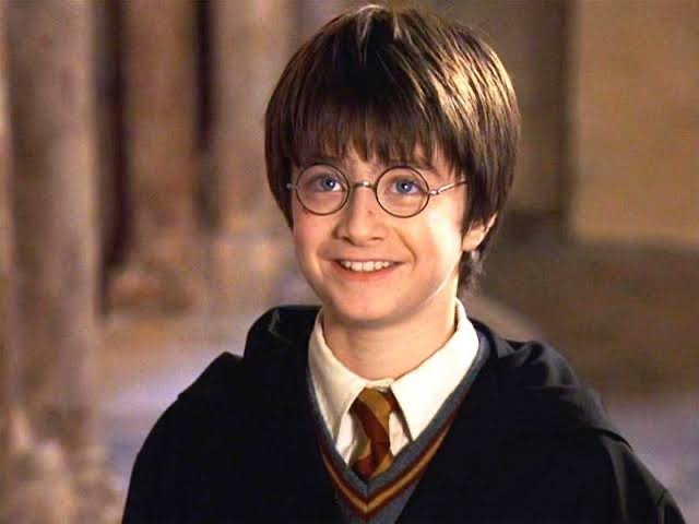 Harry Potter smiling Blank Meme Template