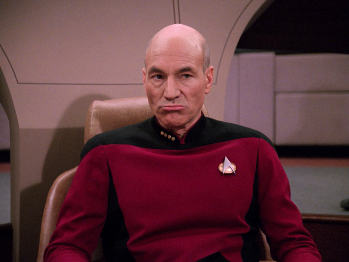 COVID-19 Captain Picard Facepalm Blank Meme Template