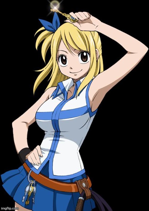 Lucy Fairy Tail | image tagged in lucy fairy tail | made w/ Imgflip meme maker