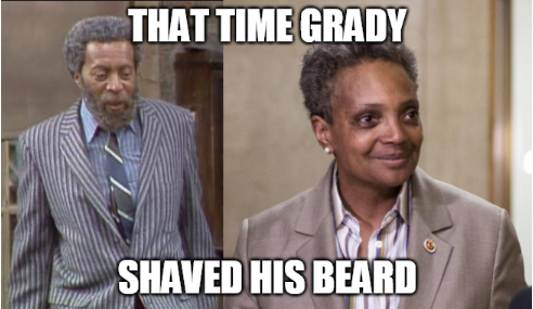 Lori Lightfoot Blank Meme Template