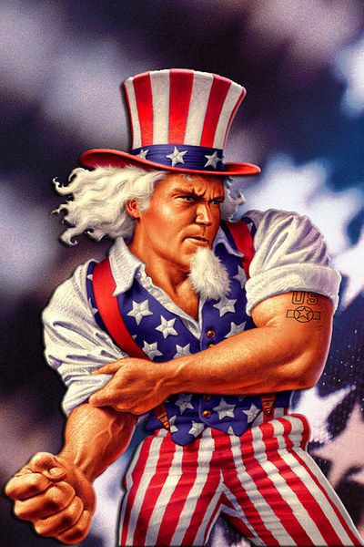High Quality Uncle Sam Muscle Blank Meme Template