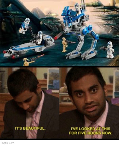 It happened | image tagged in clone wars | made w/ Imgflip meme maker