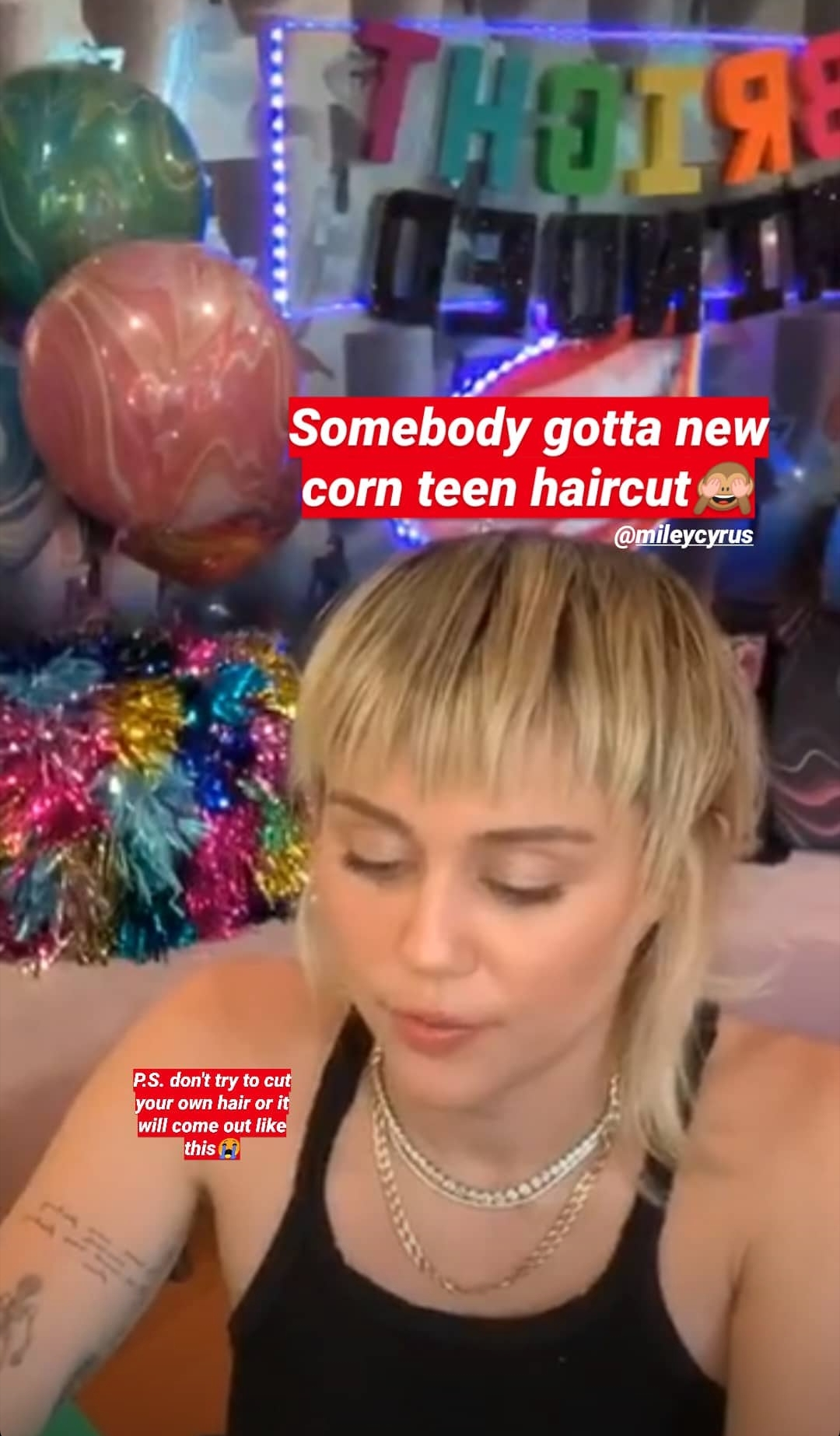 Miley Blank Meme Template