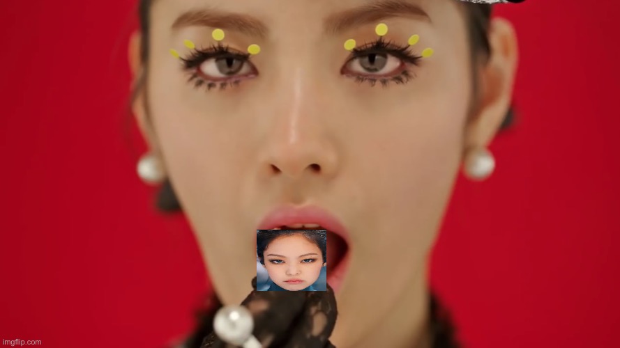 Nana Eats Jennie | image tagged in memes | made w/ Imgflip meme maker