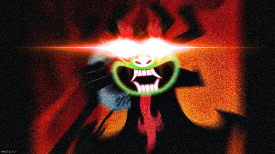 Aku Extra Thicc | image tagged in aku extra thicc | made w/ Imgflip meme maker