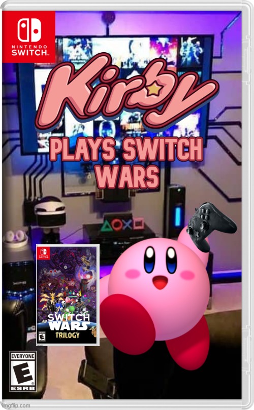 It was just Kirby playing a video game the entire time. Now thats a twist (Maybe this is why the switch wars was on the switch) | made w/ Imgflip meme maker