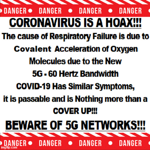 CORONA VIRUS AND 5G Blank Meme Template