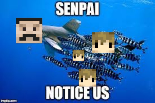 Senpai notice us | image tagged in senpai notice us | made w/ Imgflip meme maker