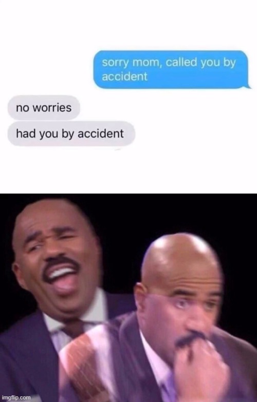 I don't care what universe you're from, that's gotta hurt. | image tagged in steve harvey laughing serious,press f to pay respects,steve harvey,text,oof,funny | made w/ Imgflip meme maker
