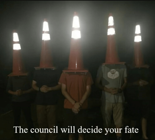 The Council shall decide your fate Blank Meme Template