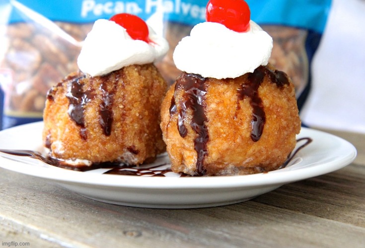 Fried ice cream | made w/ Imgflip meme maker