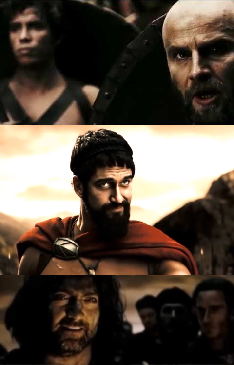 Leonidas Um pouco mais Blank Meme Template