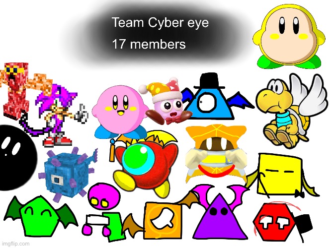 Team cyber-eye | made w/ Imgflip meme maker