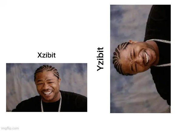 X and Y | image tagged in blank white template,xzibit,x and y,memes,funny | made w/ Imgflip meme maker