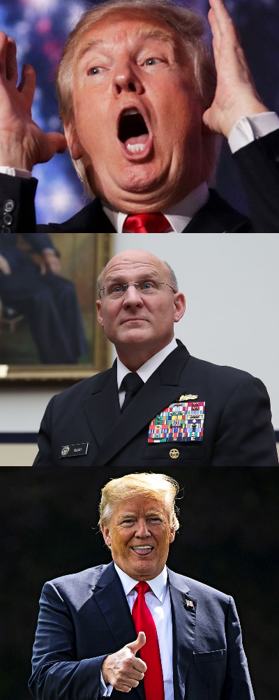 Trump Navy Blank Meme Template