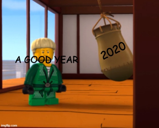 2020 be like | A GOOD YEAR; 2020 | image tagged in 2020,ninjago,lego,lloyd | made w/ Imgflip meme maker
