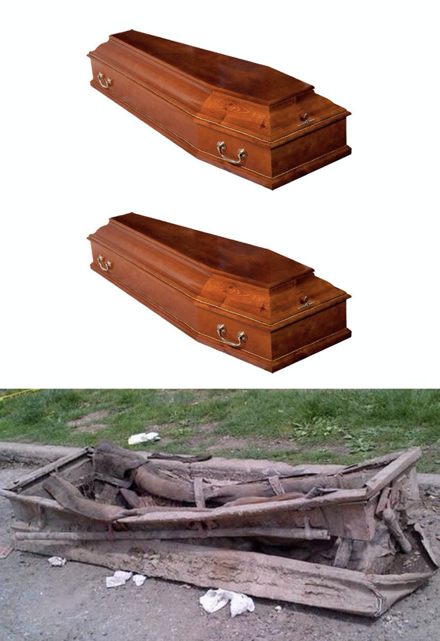 Different Coffins Blank Meme Template