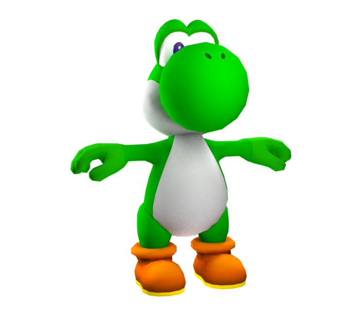 T-Posing Yoshi Blank Meme Template