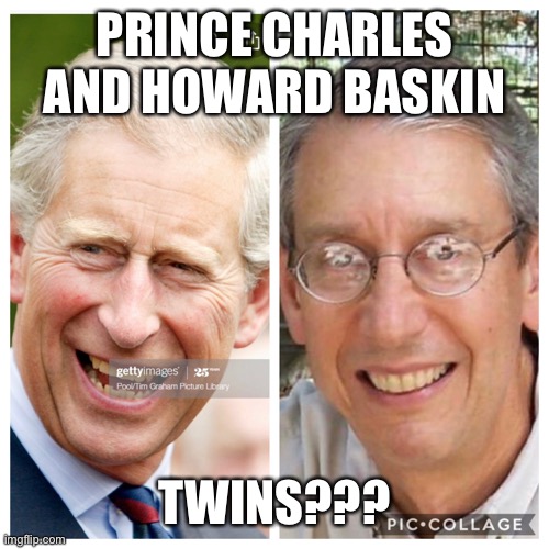 PRINCE CHARLES AND HOWARD BASKIN; TWINS??? | image tagged in tiger king | made w/ Imgflip meme maker