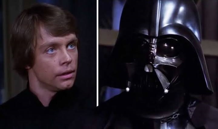 Luke Skywalker surrenders Blank Meme Template