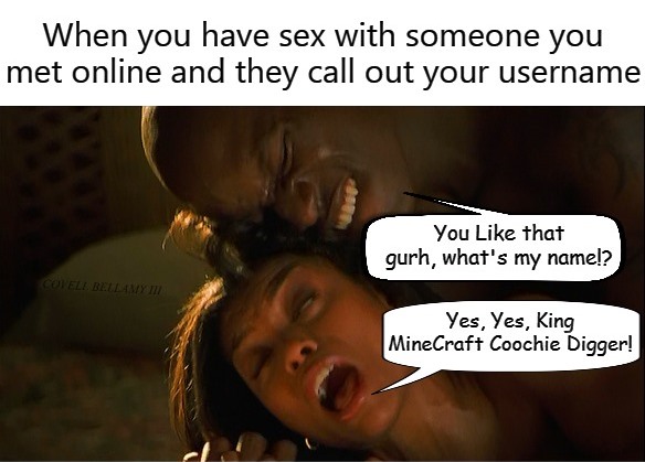 High Quality Sex With Someone Meet Online Username Call Out1 Blank Meme Template