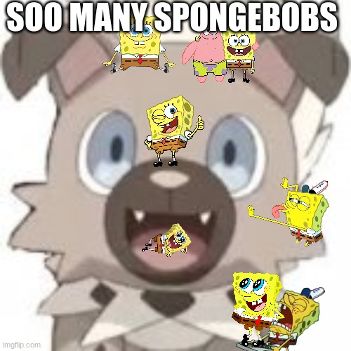 SO MUCH SPONGE | SOO MANY SPONGEBOBS | image tagged in so much sponge | made w/ Imgflip meme maker