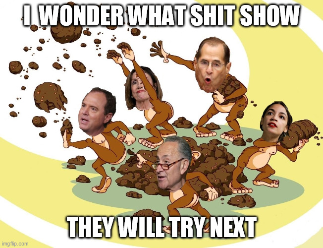 Flinging Poop | I  WONDER WHAT SHIT SHOW; THEY WILL TRY NEXT | image tagged in flinging poop | made w/ Imgflip meme maker