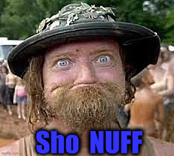 Hillbilly | Sho  NUFF | image tagged in hillbilly | made w/ Imgflip meme maker