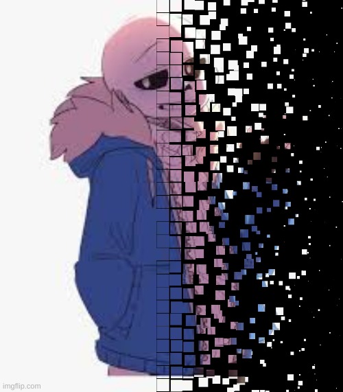 Who was once a Sans, is now a non-existent Sans | made w/ Imgflip meme maker