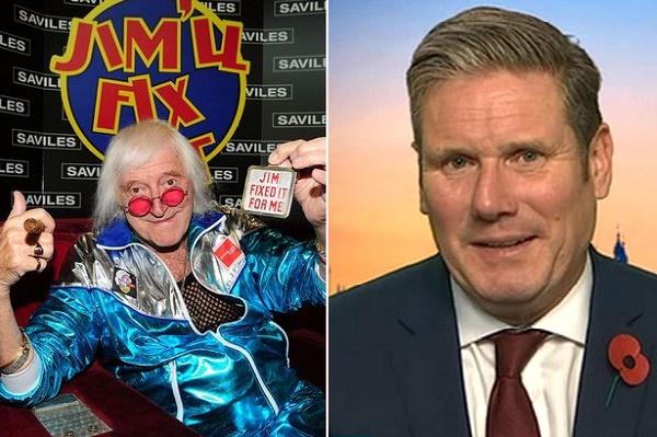 High Quality Kier Starmer Jimmy Savile Blank Meme Template