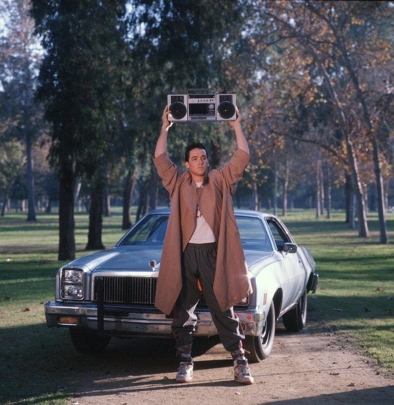 High Quality Say Anything boombox Blank Meme Template